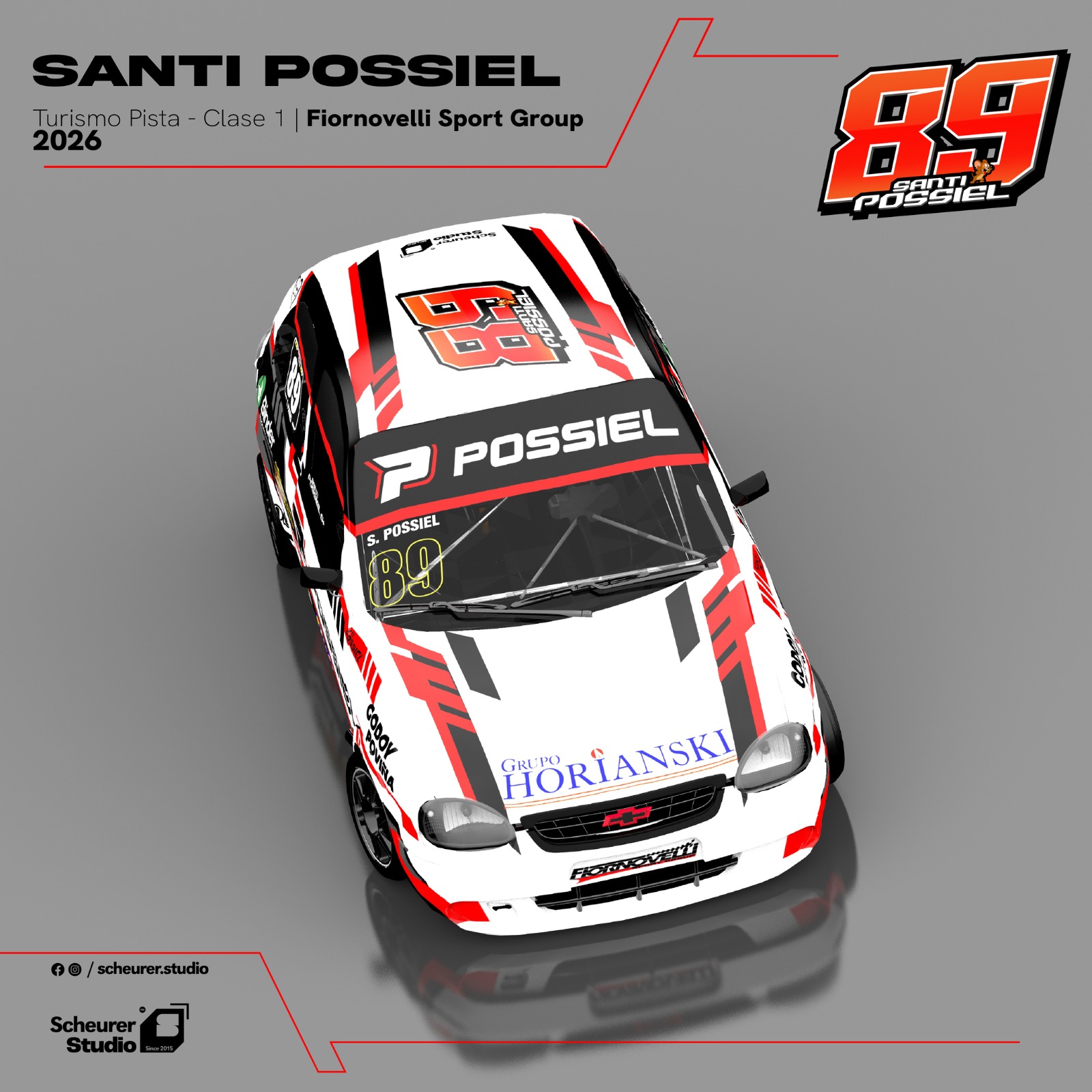 Santiago Possiel cambia de equipo y de auto para San Jorge  3